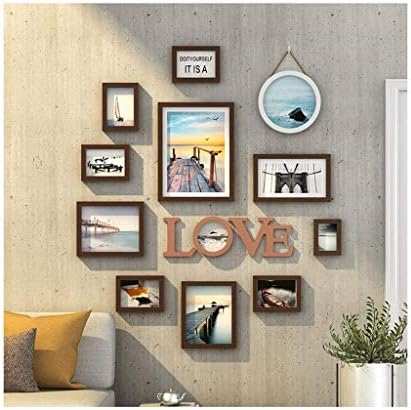 קיר צילום Mxiaoxia - ערכת ערך מסגרת תמונה, מסגרות תמונה ערכת גלריית אמנות קיר לעיצוב בחדר הבית