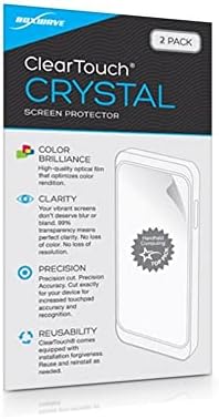 מגן מסך גלי תיבה התואם ל- LG 24 Monitor - Cleartouch Crystal, עור סרט HD - מגנים מפני שריטות עבור