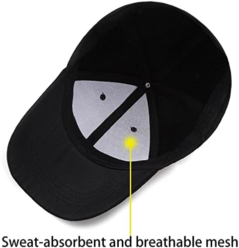 כהה חתול בייסבול כובע מתכוונן לא מובנה כותנה אבא כובע שמש הגנת כובעים