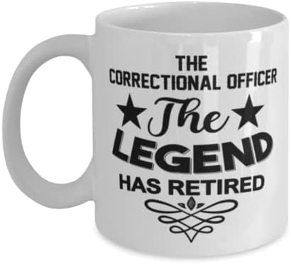 כליאה קצין ספל, האגדה יש בדימוס, חידוש ייחודי מתנת רעיונות כליאה קצין, קפה ספל תה כוס לבן