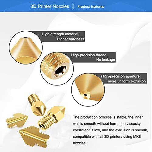 0.6 ממ NK8 חרירי מדפסת תלת מימדית 12 יחידות ראש הדפסה של מכחון יכול לבחור 0.2 ממ, 0.3 ממ, 0.4 ממ,