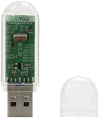 Lilygo T-Dongle-S3 ESP32-S3 לוח פיתוח TTGO עם מסך דונגל 0.96 אינץ