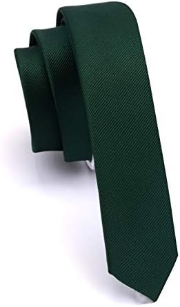 גוסלסון אופנה 1.58 4 ס מ סטקס עניבה בצבע אחיד וכיס סטים מרובעים לגברים + קופסא מתנה