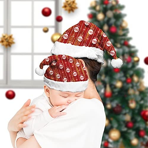סנטה כובע כובע לילדים 6 יחידות חג המולד קישוטי עבור סנטה קלאוס קוספליי