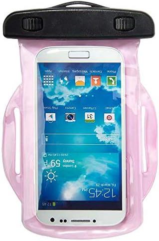 טלפון סלולרי עמיד למים תיק זרוע מתאים ל- Blu Advance L5, Advance L4, C4, Alcatel Smartflip,