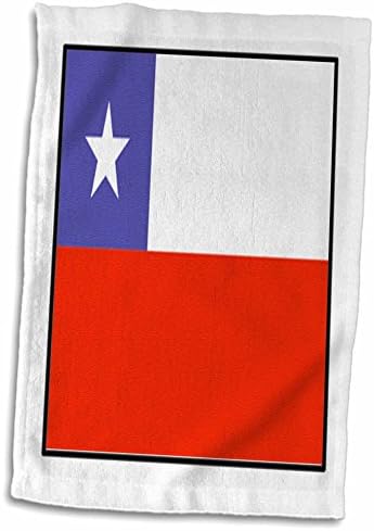 כפתורי דגל עולמי פלורן עולמי - תמונה של כפתור דגל צ'ילה - מגבות