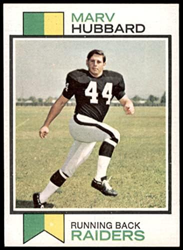 1973 Topps 345 Marv Hubbard Oakland Raiders NM/MT Raiders Colgate