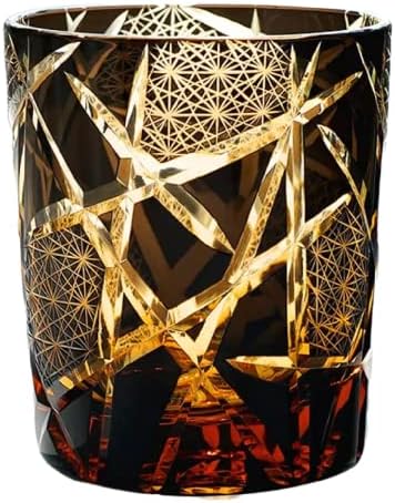 ארלודה אדו קיריקו כוס וויסקי מיושנת-9 אונקיות בסגנון ברוואר למשקאות סקוטש,בורבון, קוניאק, משקאות חריפים וקוקטיילים