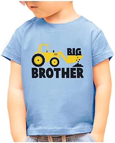 אחים גדולים חולצת הריון הכרזות על אחים חדשים מתנות פעוטות חולצות בנים