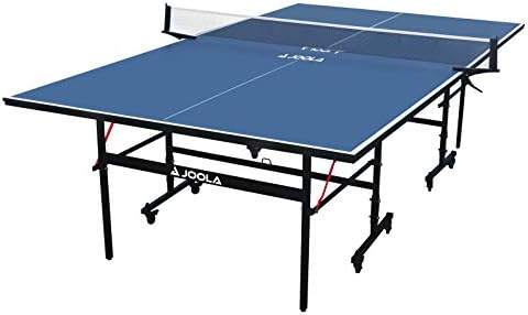 JOOLA Inside - שולחן טניס מקורה שולחן מקורה MDF מקצועי עם מהדק מהיר פינג פונג רשת ופוסט סט -