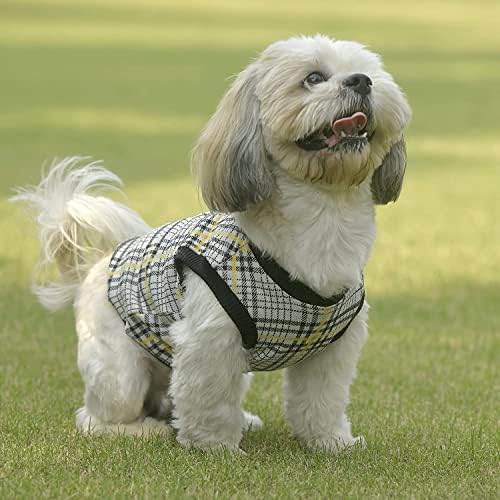 קומבינציה של חולצת טריקו ללא שרוולים עגולים של צוואר עגול עבור כלבים של 2 ...