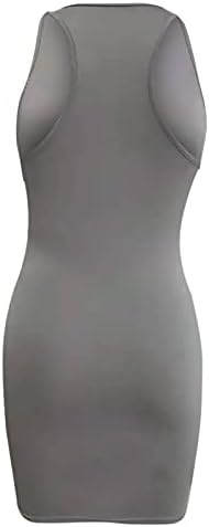 שמלת מועדון לנשים סקסיות גוף גזרת תלבושת ללא שרוולים מיני שמלת טנק מועדון שמלת טנק ללא שרוולים שמלת מועדון