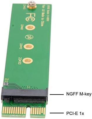 Chenyang ngff m-key nvme ahci ssd ל- pci-e 3.0 1x x1 מתאם אנכי עבור XP941 SM951 PM951 960 EVO SSD