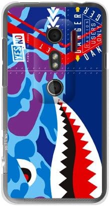 Yesno Shark Hunter Camo Blue / עבור HTC EVO 3D ISW12HT / AU AHTEV3-PCCL-201-N210