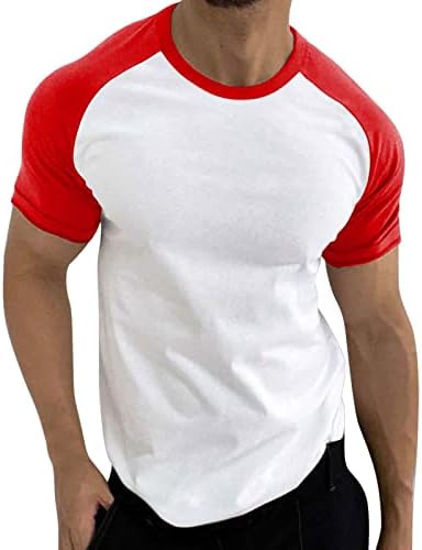 BMISEGM חולצות אימון של Mens Mens Mens Mens רגועות בכושר שרוול קצר חולצת טריקו חולצת טי לאדם