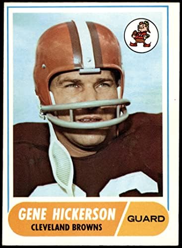 1968 Topps 76 Gene Hickerson Cleveland Browns-Fb Ex Browns-Fb Ole Miss