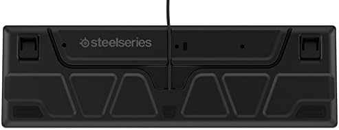 SteelSeries Apex M400 מקלדת משחק מכנית מוארת - מתג ליניארי - תאורה אחורית LED כחולה - פקדי