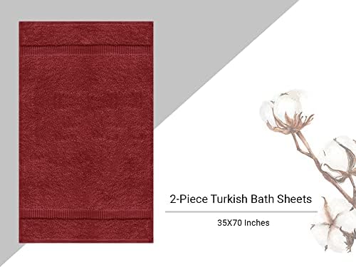 מגבת Bazaar Premium כותנה טורקית סופר רכה וסופגת מגבות, 35 x 70