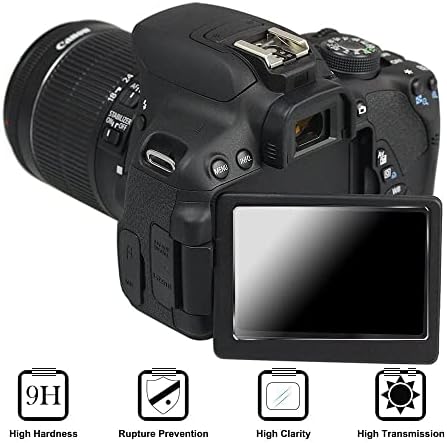 עבור Sony DSC-WX350 WX300 Cyber-SHOT DSC-H90 אנטי-סקרט זכוכית מחודשת 9H 2.5D מצלמה LCD מגן מסך