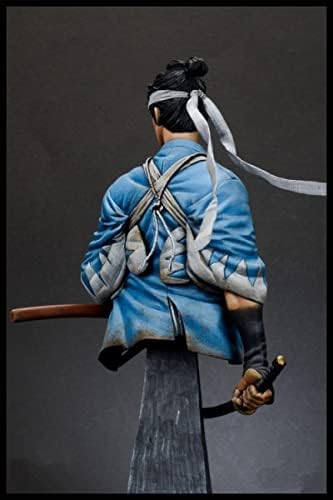 גודמואל 1/10 יפני עתיק סמוראי שרף דמות חזה דגם / אינו מורכב ולא צבוע חייל למות יצוק ערכת