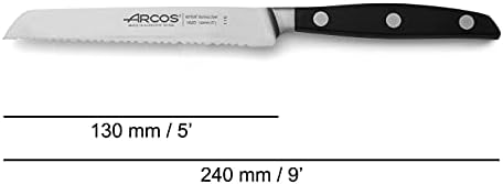 סכין עגבניות ארקוס, 130 מ מ, שחור