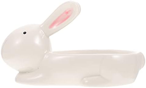 קבילוק בית תפאורה אמבטיה דקור קרמיקה טבעת מחזיק ארנב צורת תכשיטי מגש תבשיל תכשיט מפתחות עגיל צמיד שרשרת צלחת