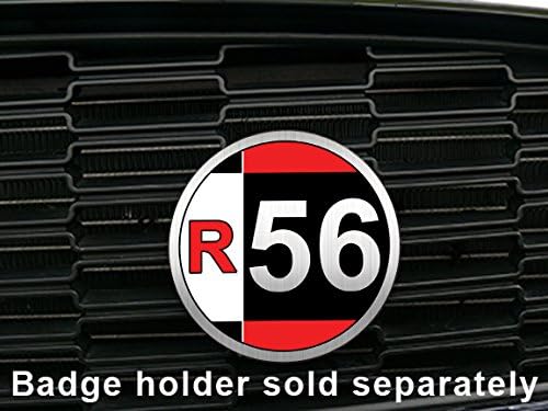 השתקפות אמנותית R56 - תג גריל מגנטי עבור Gen 2nd Mini Cooper Hatchback 2007-2013 - Badge Grill