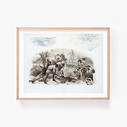 תמונות אינסופיות צילום: קרב בונקר היל, פליקס אוקטביוס קאר דארלי, 1840-1888, בוסטון, מסצ ' וסטס גודל: 8