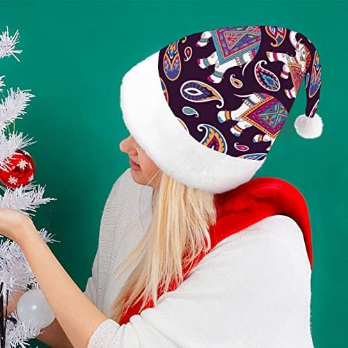 הודי סגנון פיל חג המולד כובעי בתפזורת מבוגרים כובעי חג המולד כובע לחגים חג המולד ספקי צד