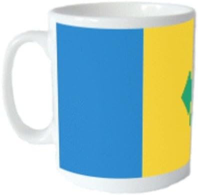 SeedReedesigns Saint Vincent ו- Grenadines Flag ספל