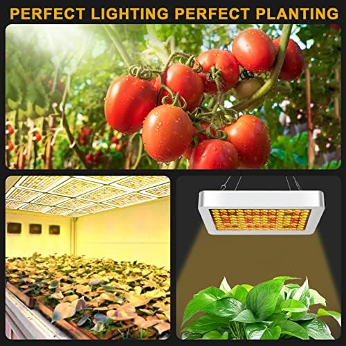 Luyimin 1000W LED LED Grow Light Sun כמו UV-IR כלול אור צמח מלא, אורות צומחים לצמחים מקורה זרע שתילים מתחילים חממה