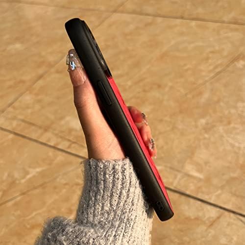 Heaofei תואם לאייפון 14 Pro Max עור עור גב דפסה חמוד מארז טלפון לנשים נערות נצנצים כלבי נצנצים הדפסי נושא הנושא