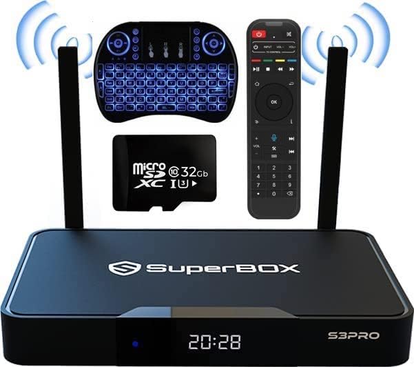 S3 Pro 2023, S3Pro, 1 קול ו -1 מרחוק מקלדת מלאה, 2 כבלי HDMI להחלפת טלוויזיה, כרטיס SD 32 גרם