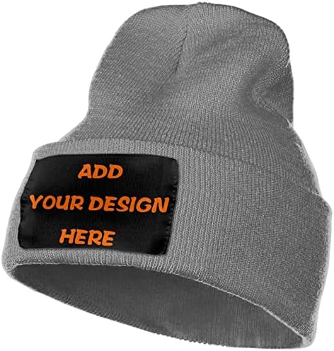 כובע סרוג כובע כפה בהתאמה אישית, הוסף התאמה אישית של טקסט תמונה לוגו כובעים חמים מדי יום כובעים חמים