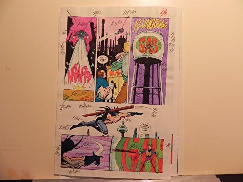 בלש קומיקס שנתי 16 חושך בתוך אמנות הפקה חתום א. רוי עמ ' 55