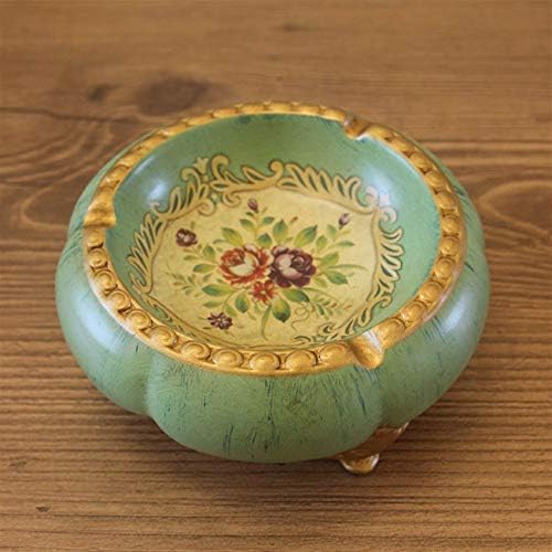 Zuqiee American Ceramic Ceramic Aphtray אירופאי רטרו ישן שולחן שולחן קישוט מלאכה לבית קישוט