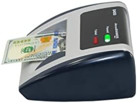 מכונת בודק כסף מזויפת 450, זיהוי מגנטי, אינפרא אדום, סימן מים ומיקרו-הדפסה בפחות מ-1 שנייה עם התראה קולית וחזותית
