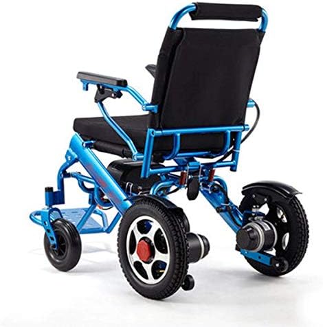 אופנה ניאוצי ניידת כסאות גלגלים סגסוגת אלומיניום כסאות גלגלים חשמליים קלים קיפול אוטומטי קיפול כיסאות