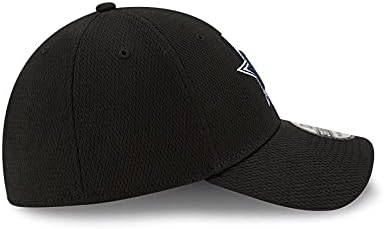 NFL דאלאס קאובויס גברים עידן חדש 2021 אימונים 3930 כובע, שחור, קטן/בינוני