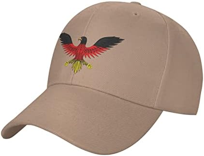 דגל גרמני עם נשר גרמני מבוגרים כובע בייסבול אשה בייסבול כובע כובע גולף מתכוונן