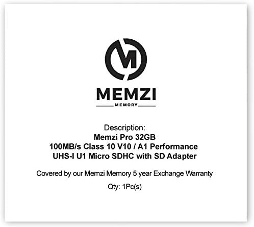ממזי פרו 32 ג 'יגה-בייט מחלקה 10 90 מגה-בייט/שניה כרטיס זיכרון מיקרו-דיסק עם מתאם זיכרון לוויקטורה איי 800,
