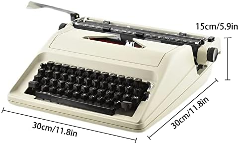 אוסף נוסטלגיה אוסף מכונת כתיבה פונקציה שלמה המתנה הטובה ביותר 30 x 30 x 15 סמ