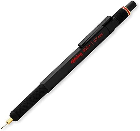 רוטרינג 1900182 800 + עיפרון מכני ועט מסך מגע, 0.7 מ מ, חבית שחורה