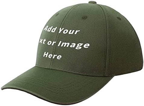 אישית מותאם אישית בייסבול כובעי יוניסקס גברים נשים אבא כובע להוסיף שלך טקסט תמונה שם מספר שיא כובע עבור ייחודי