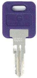 קישור גלובלי G333 מפתח החלפה: 2 מפתחות