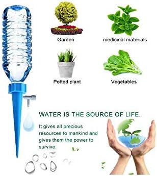 מכשיר השקיה אוטומטי של צמח סאניואן 12 חבילות טפטוף גן השקיה טפטוף צמח ערימת השקיה קצה השקיה חיצוני ניתן