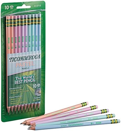 טיקונדרוגה עיפרון מכני סנסמטי, 0.7 מ מ עופרת, כסף, 2 ספירה ועפרונות, עטיפת עץ, מושחזת מראש, 2 הב