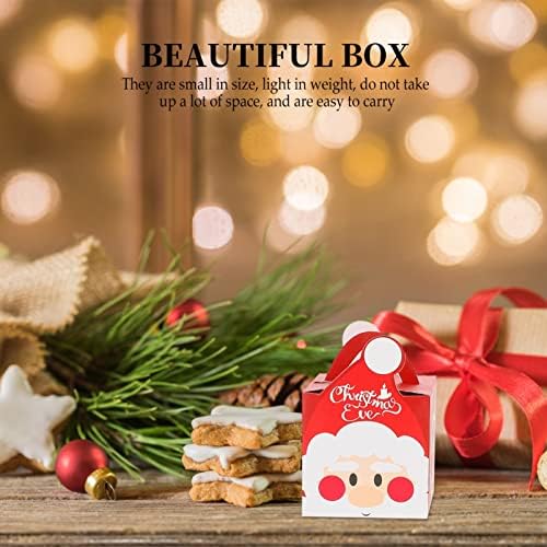 קופסת מתנה לקישוט טוינדונה 12 יחידות קופסאות פינוק חג המולד קופסאות עוגיות ממתקים חג המולד קופסת