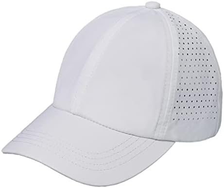 כובעי ריצת ג'ונק פאנקי גברים נשים ביצועים בייסבול כובעי בייסבול upf sun גולף טניס לייזר לייזר חתוך
