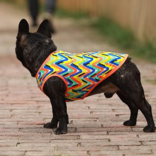 FITWARM כותנה V אלפבית חולצות כלב פסחא הדפסה יצירתית כלבים כלבים בגדים חולצות כלב חולצת טריקו כלב